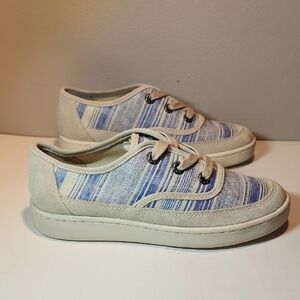 Zodiac Blue and Cream Women's Sneakers